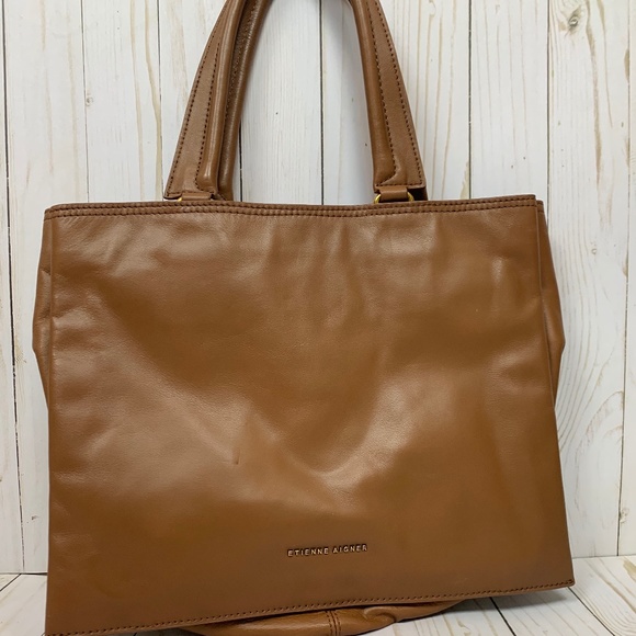 NWT Etienne Aigner Leather Tote - Picture 1 of 4